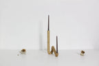 "Affluent" Wooden Candle Holder For Two Candles In Oak
