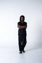 Family Man Shirt - Grey Stripe