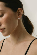 Huggie Earrings Sterling Silver