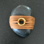 Metal Bead Wrapped Rock