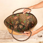 Rattan Tote Bag - Natural
