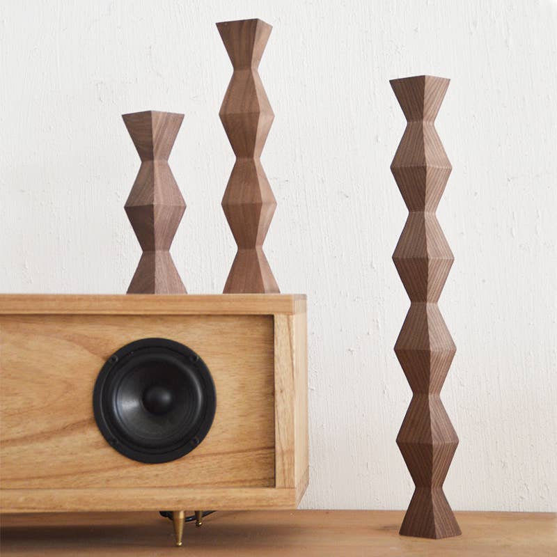 The Endless Column Handmade Wood Sculpture - Brancusi Series