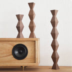 The Endless Column Handmade Wood Sculpture - Brancusi Series