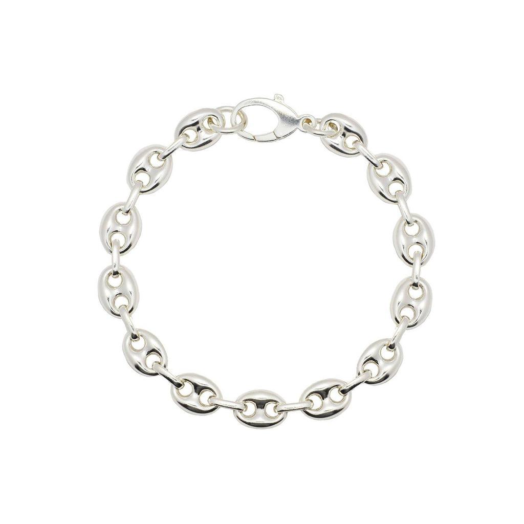 Large Brizo Chain Bracelet in Sterling Silver