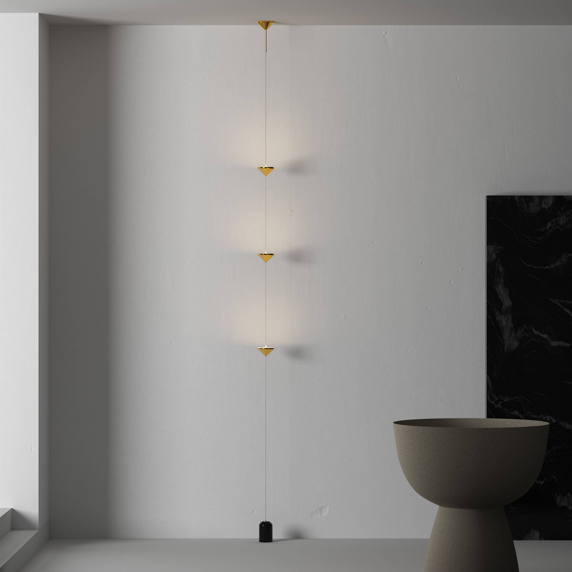 3-Head Floor Lamp