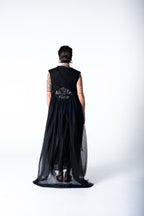 Cut Out Vest - Black