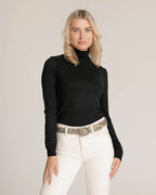 Britta | Pyramid Multi Studded Leather Belt