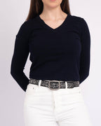 Britta | Pyramid Multi Studded Leather Belt