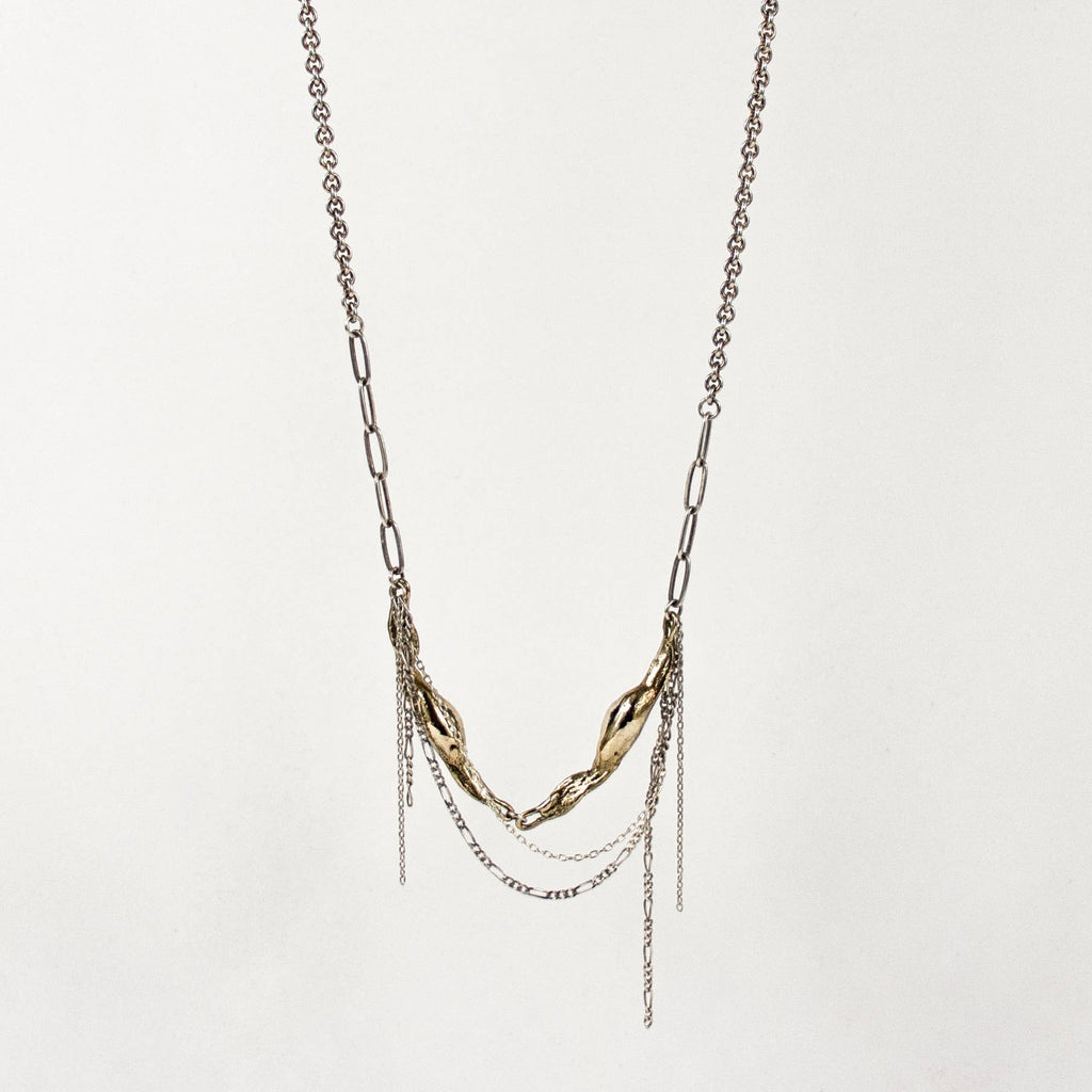 SEAWEED TANGLED TASSEL NECKLACE