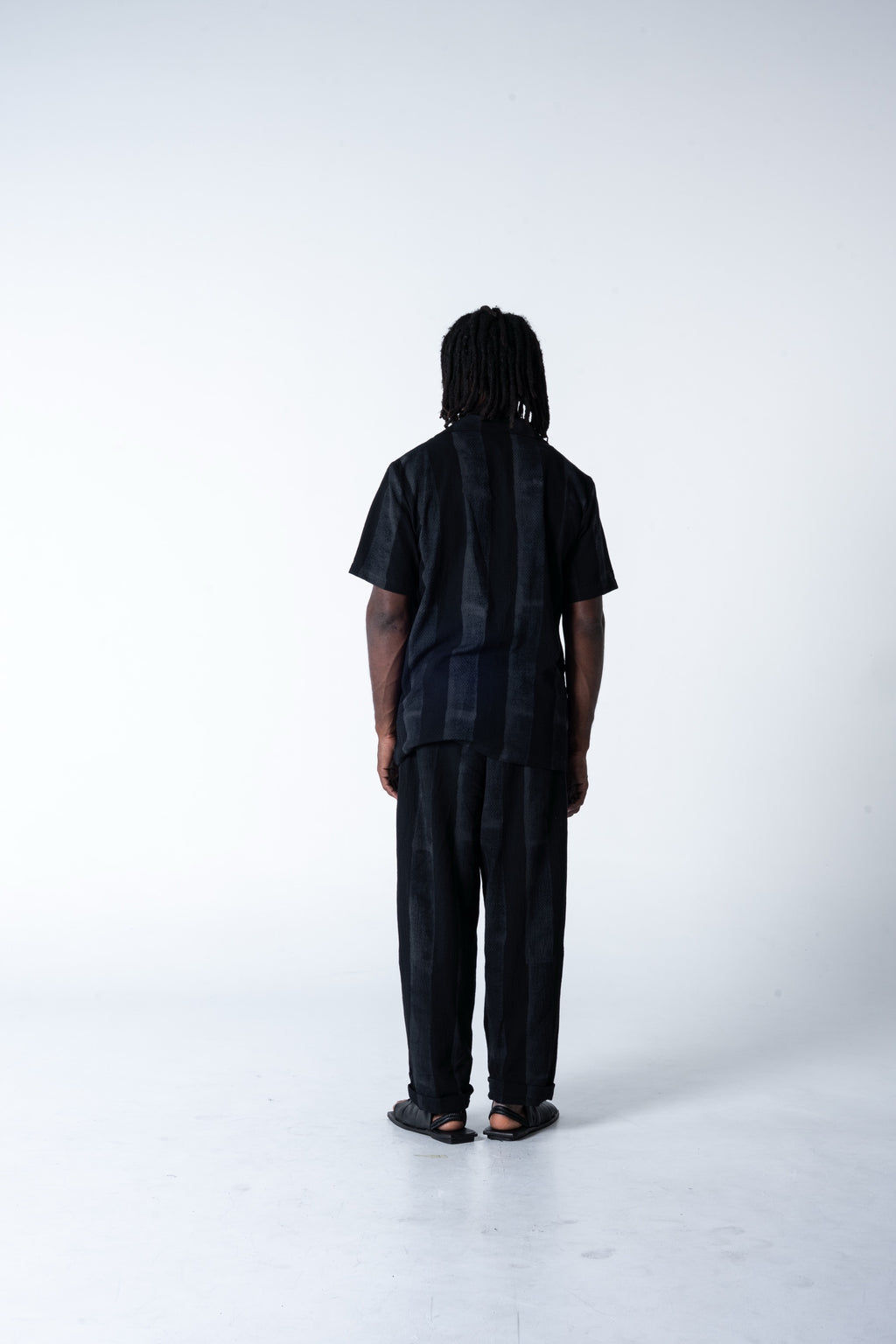 Family Man Shirt - Grey Stripe