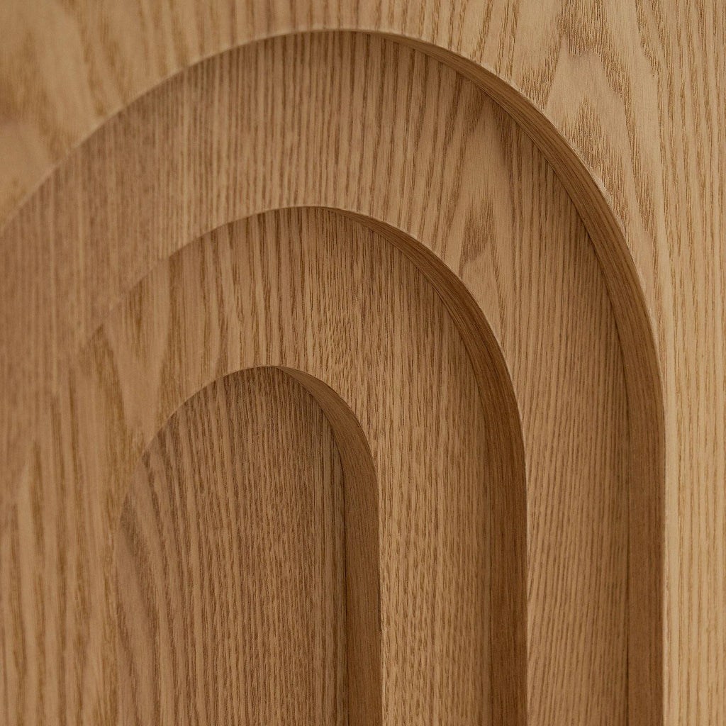 Natural Square Side Table Modern Accent End Table