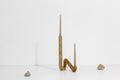 "Affluent" Wooden Candle Holder For Two Candles In Oak