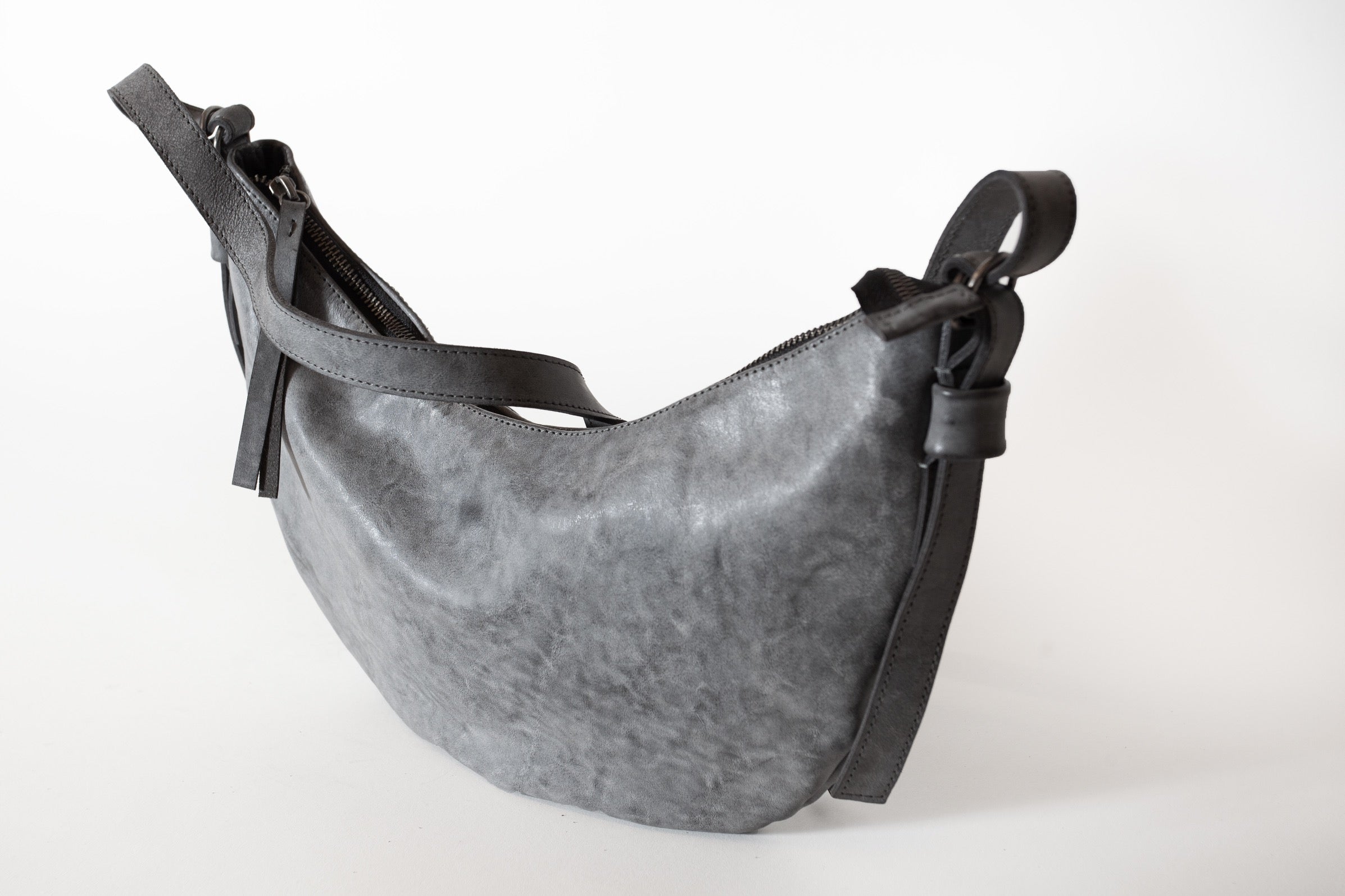 MOON BAG small cloudy grey
