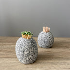 Handcrafted Stone Match Striker & Toothpick Holder