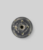 Terra Cotta Frog Vase, Grey Patina