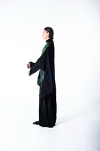 Chrome Tunic - Black w/ Malachite