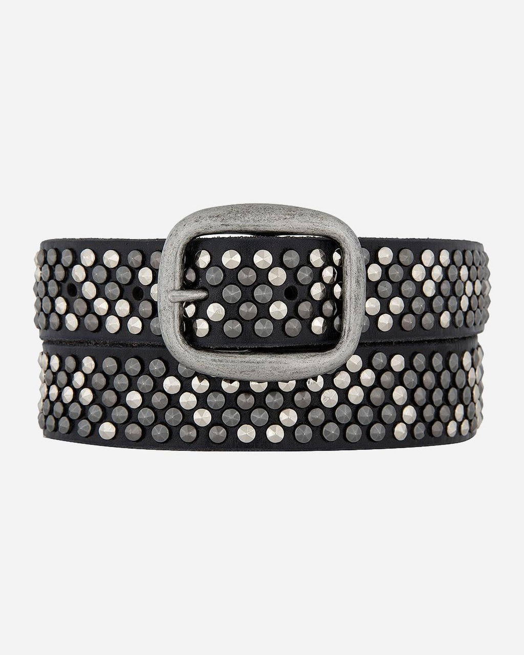Britta | Pyramid Multi Studded Leather Belt
