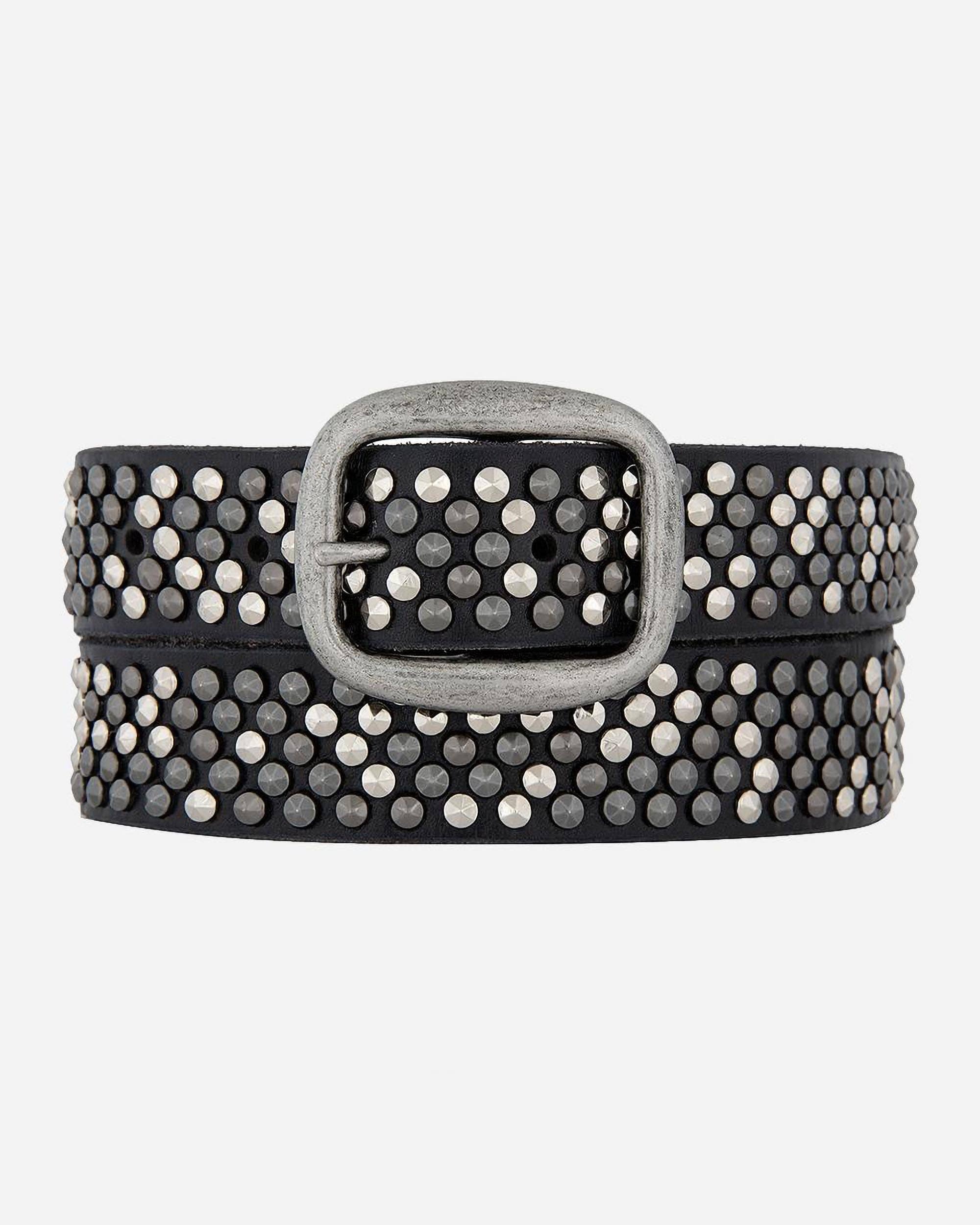 Britta | Pyramid Multi Studded Leather Belt