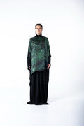 Chrome Tunic - Black w/ Malachite