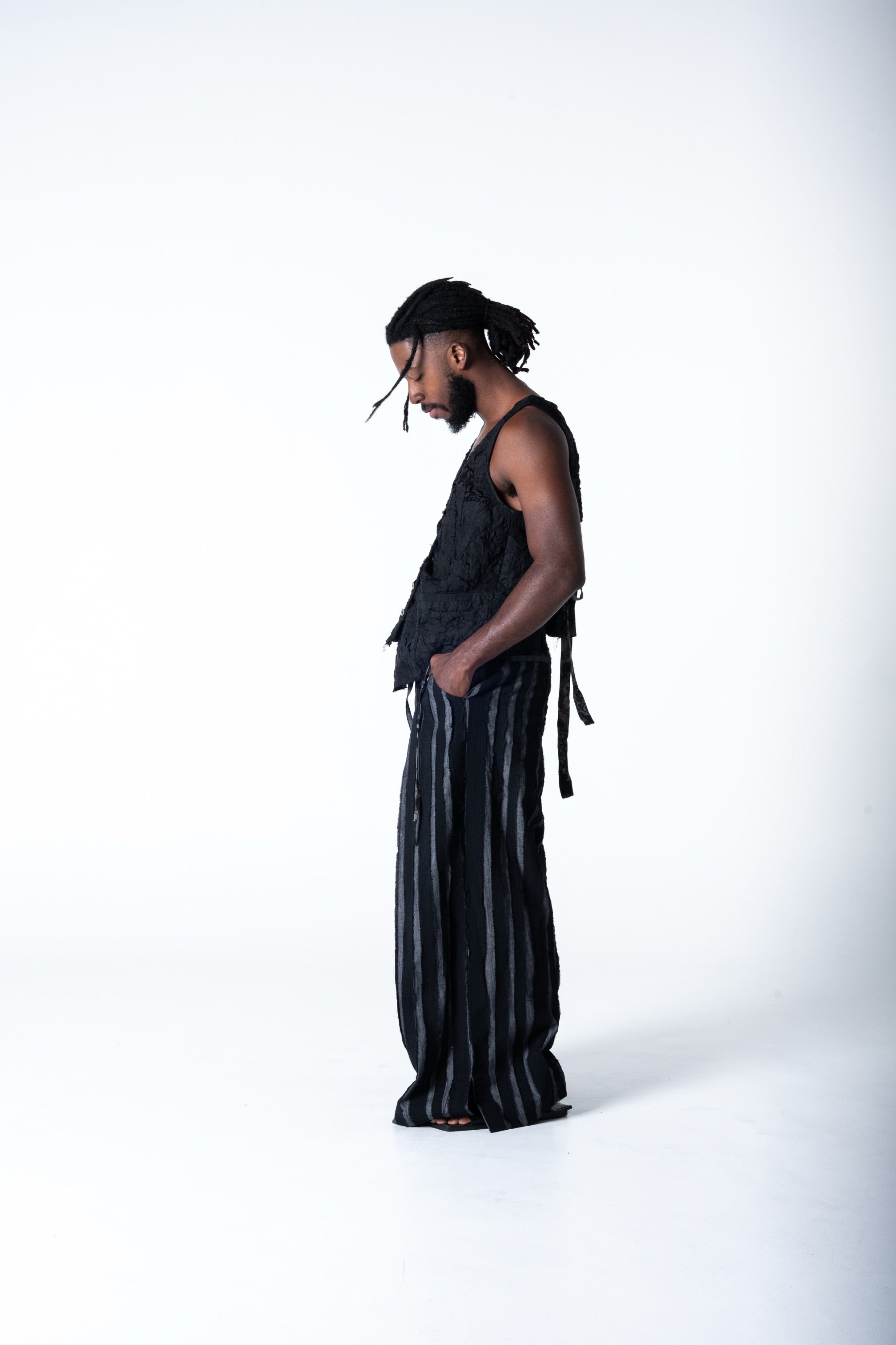 Somand Vest - Black/Mixed