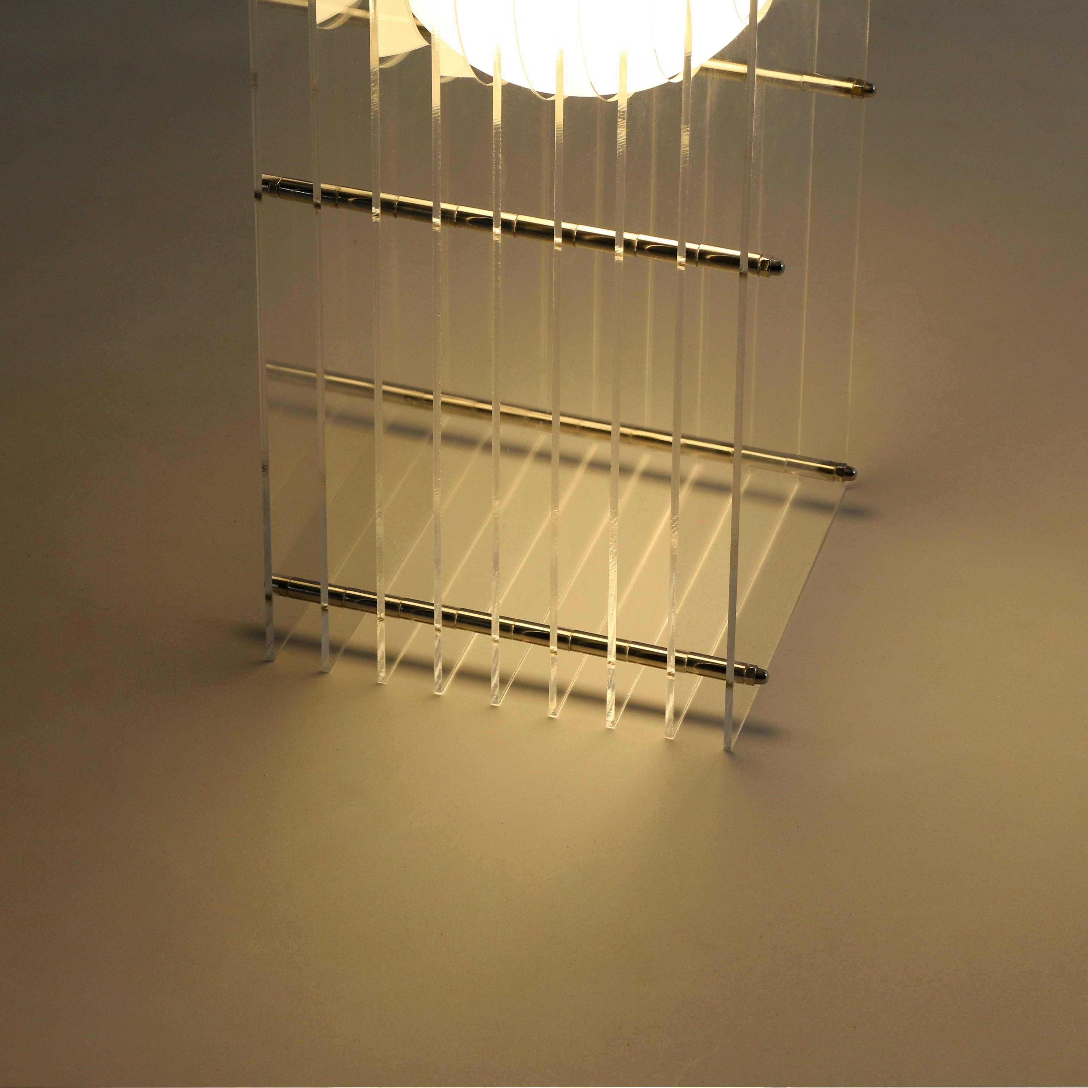 Lớp small rectangle in clear acrylic