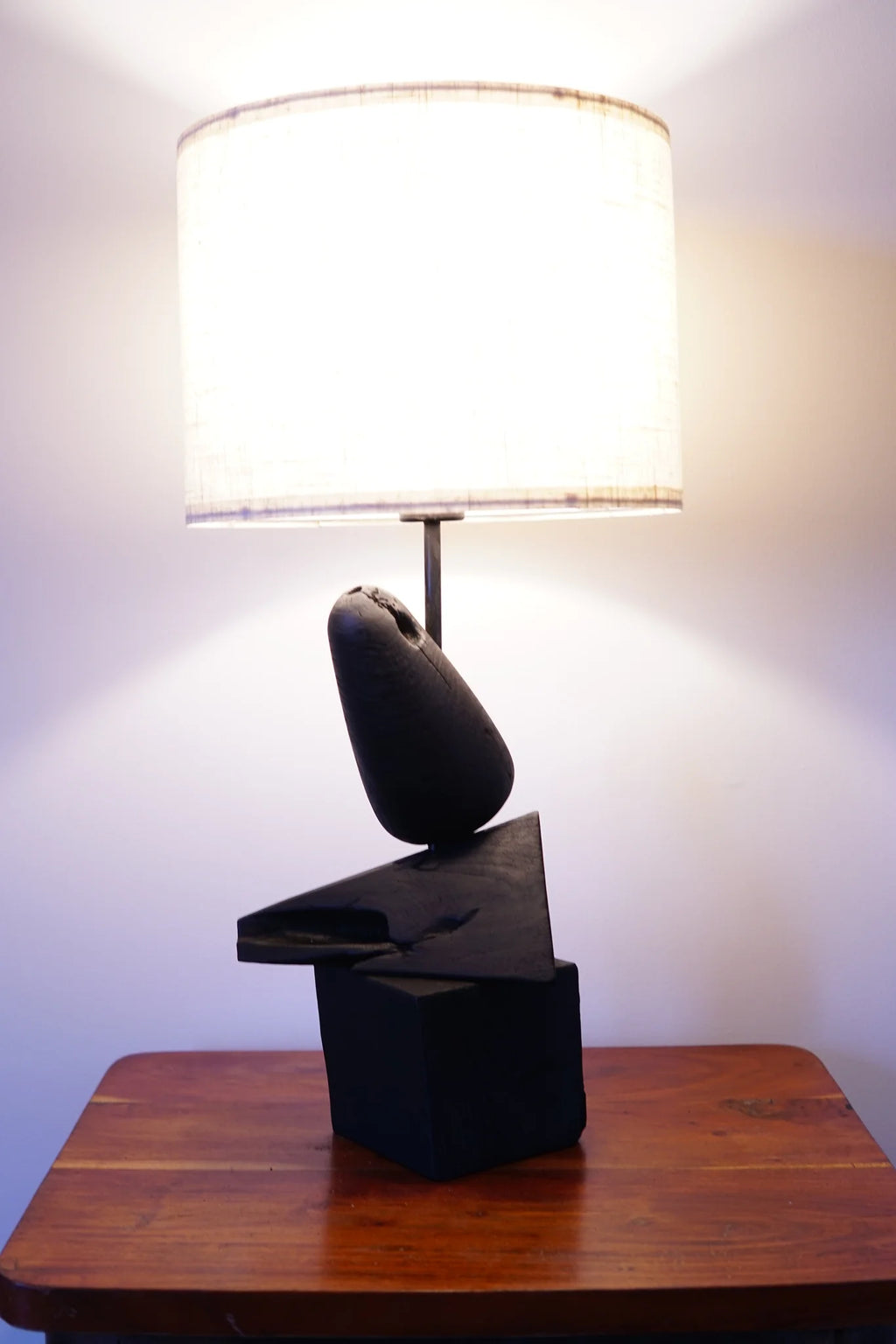 Euclidean Lamp In Black