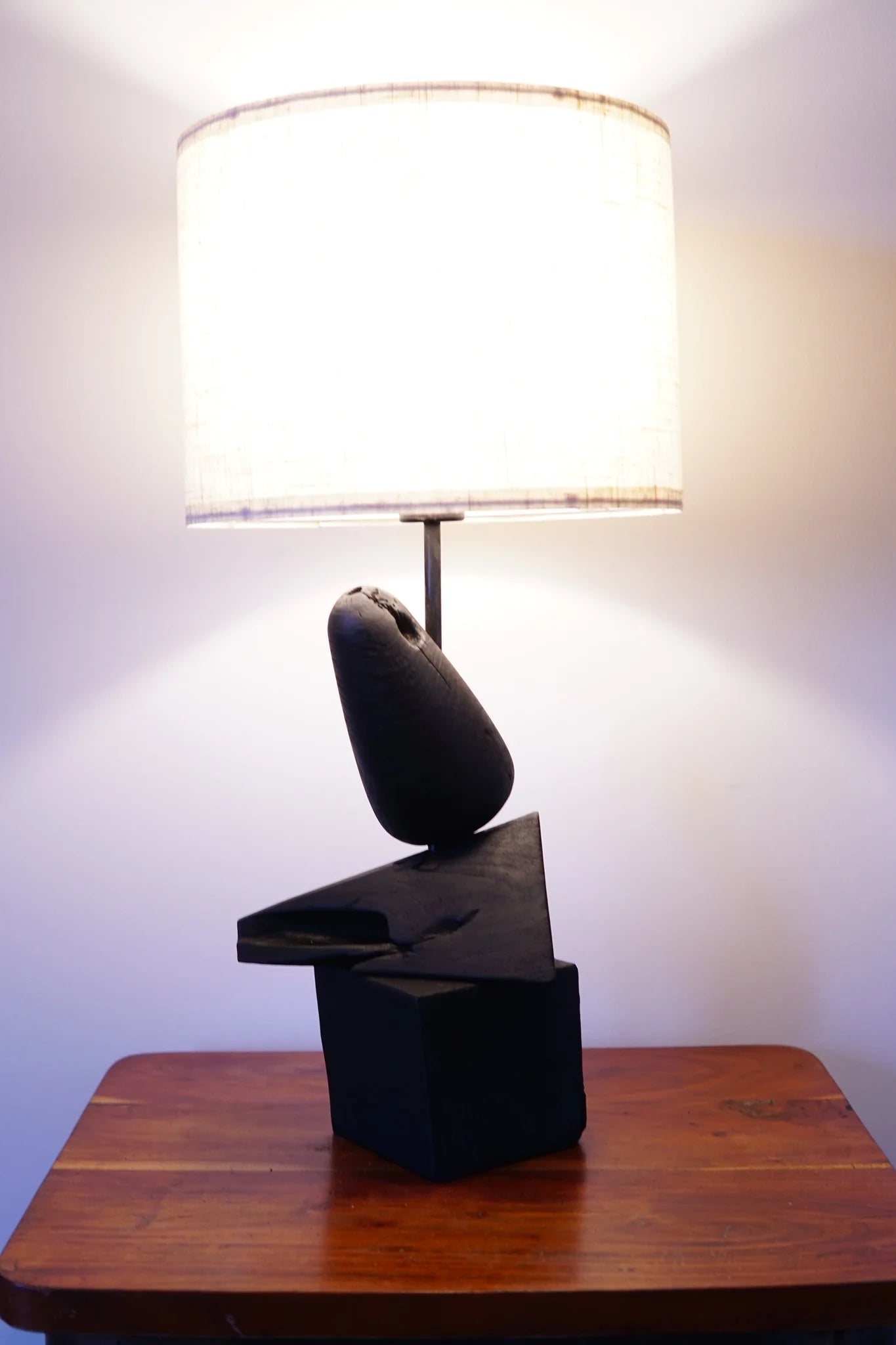 Euclidean Lamp In Black
