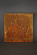 Oxidized Abstract Artwork
