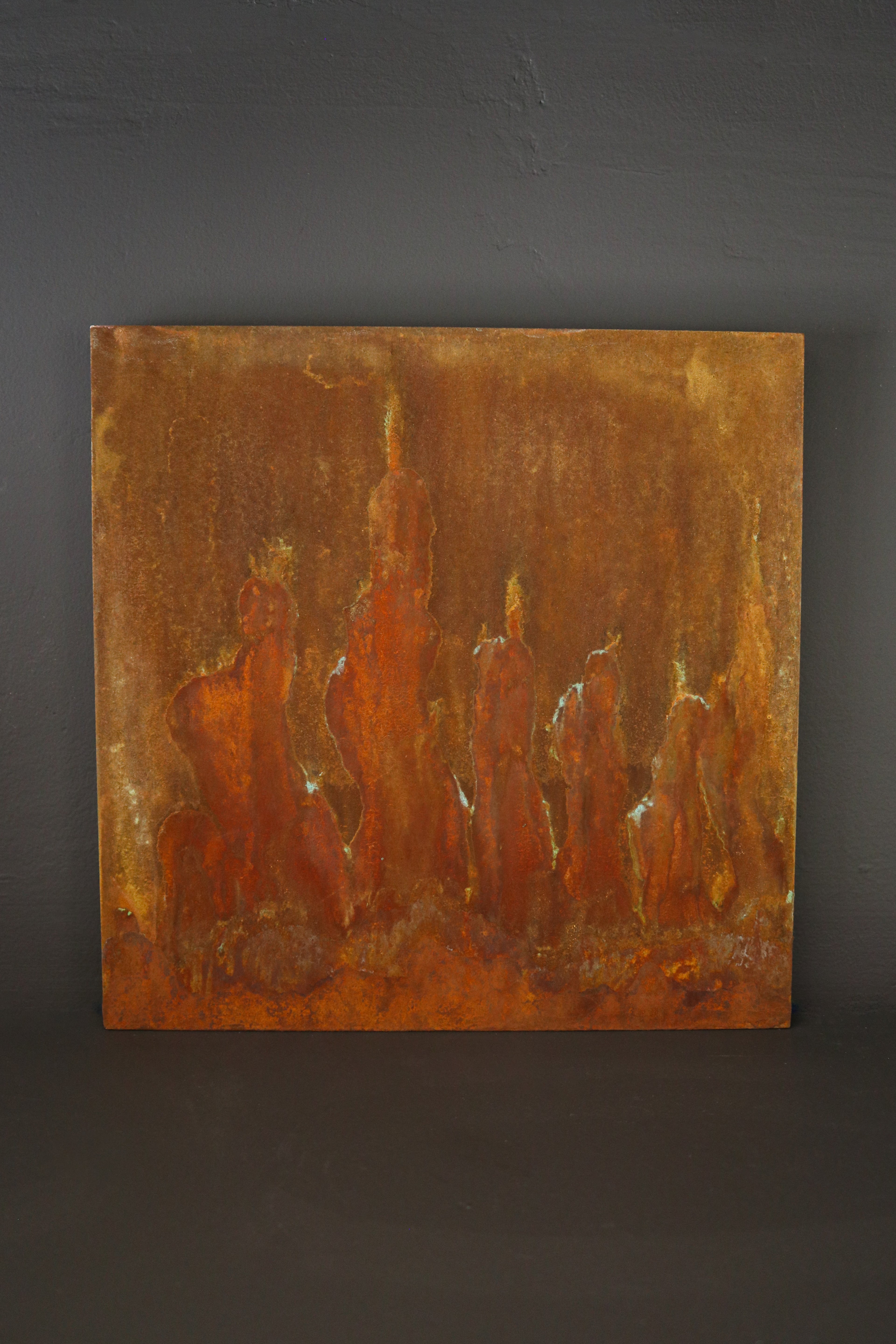 Oxidized Abstract Artwork
