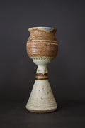 Vintage Handmade Ceramic Goblet