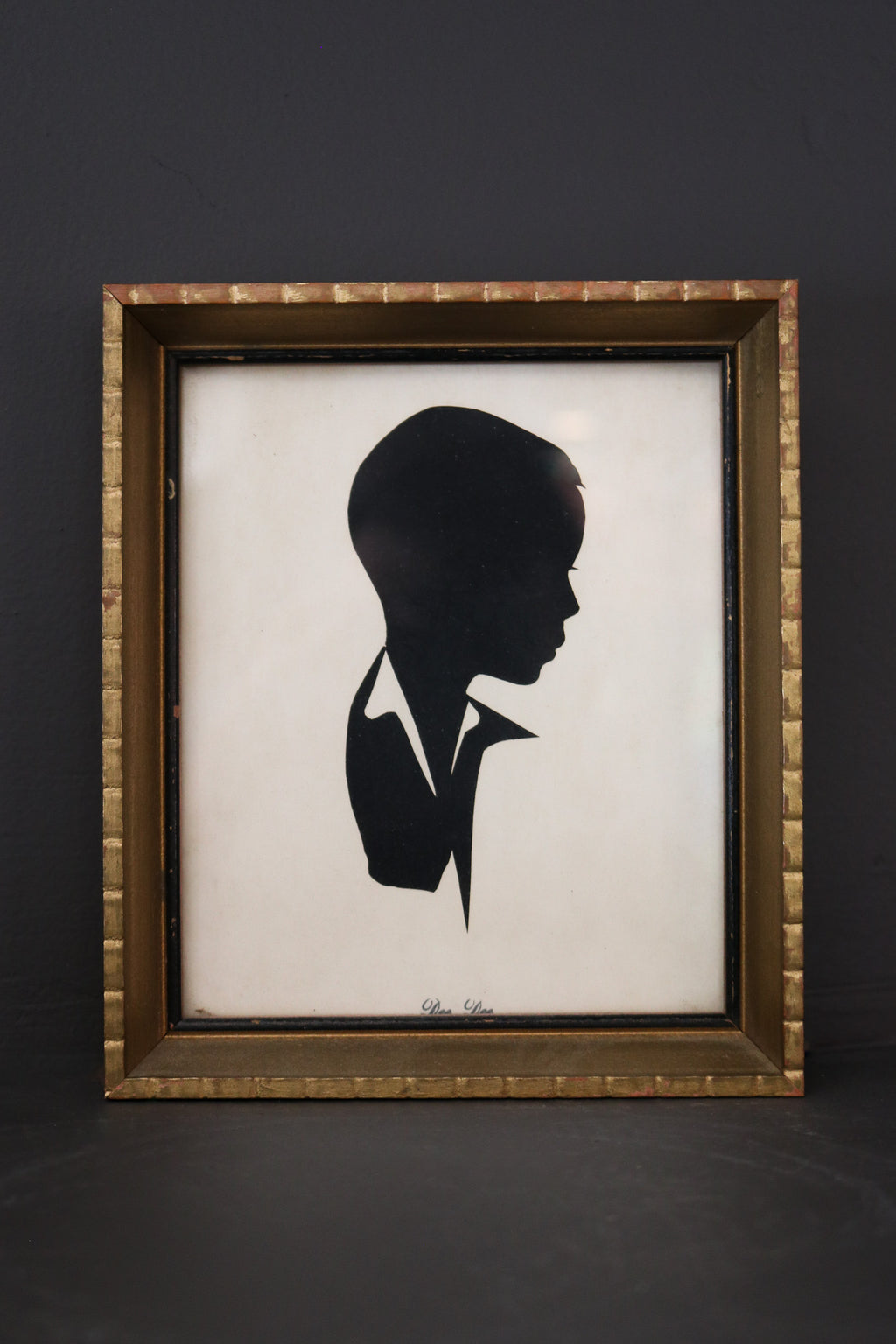 Framed Vintage Silhouette