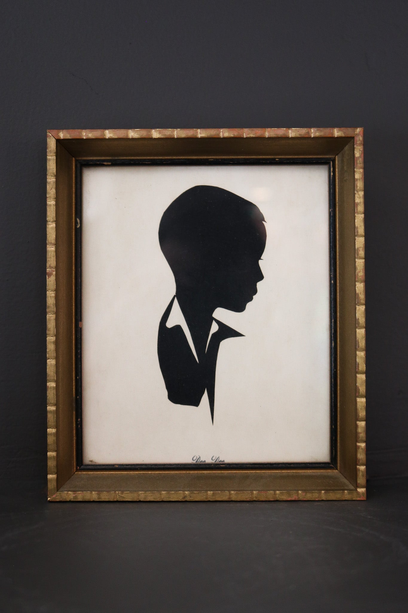 Framed Vintage Silhouette