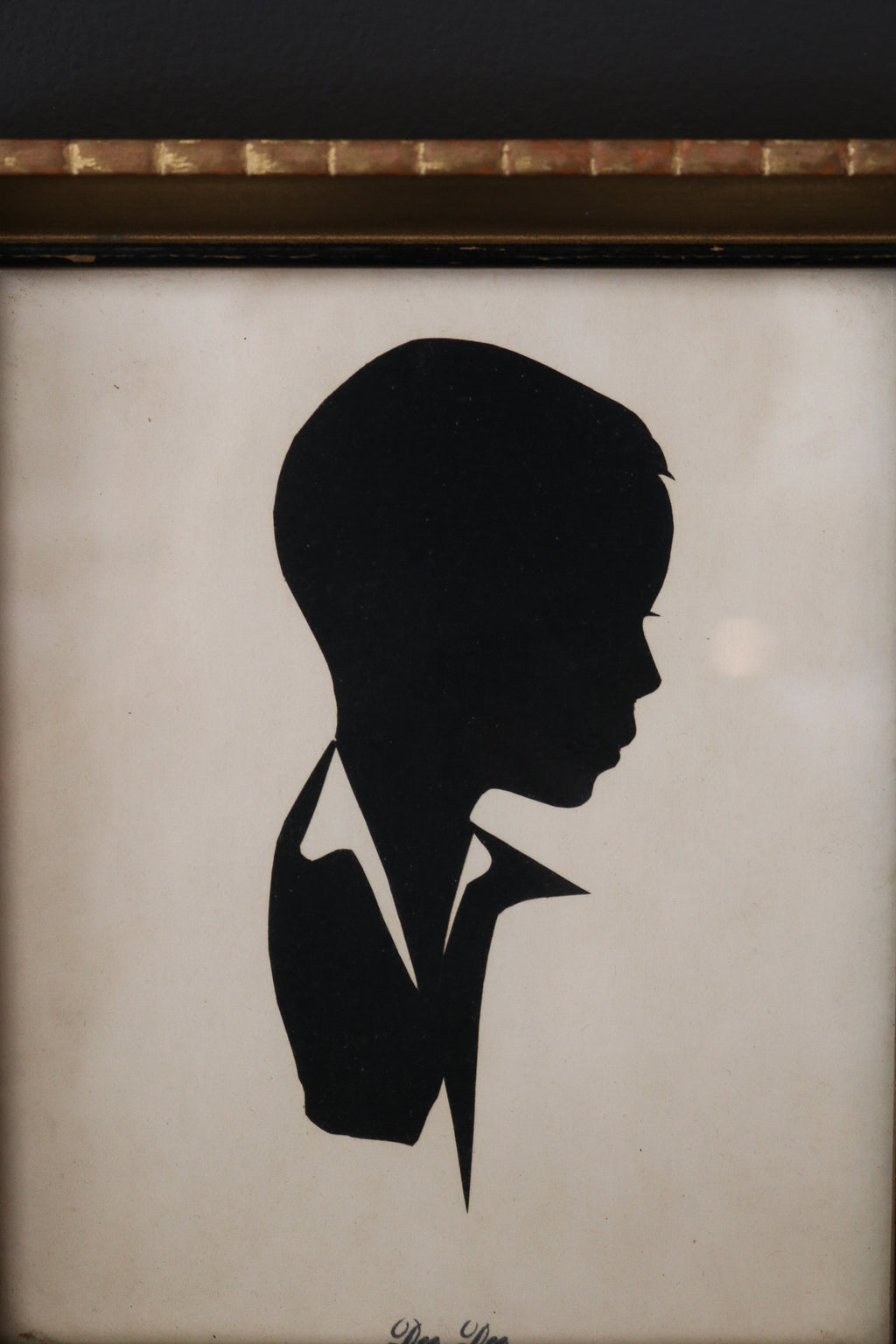 Framed Vintage Silhouette