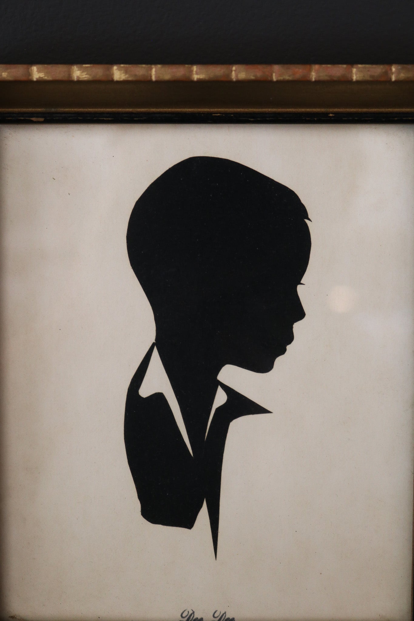 Framed Vintage Silhouette