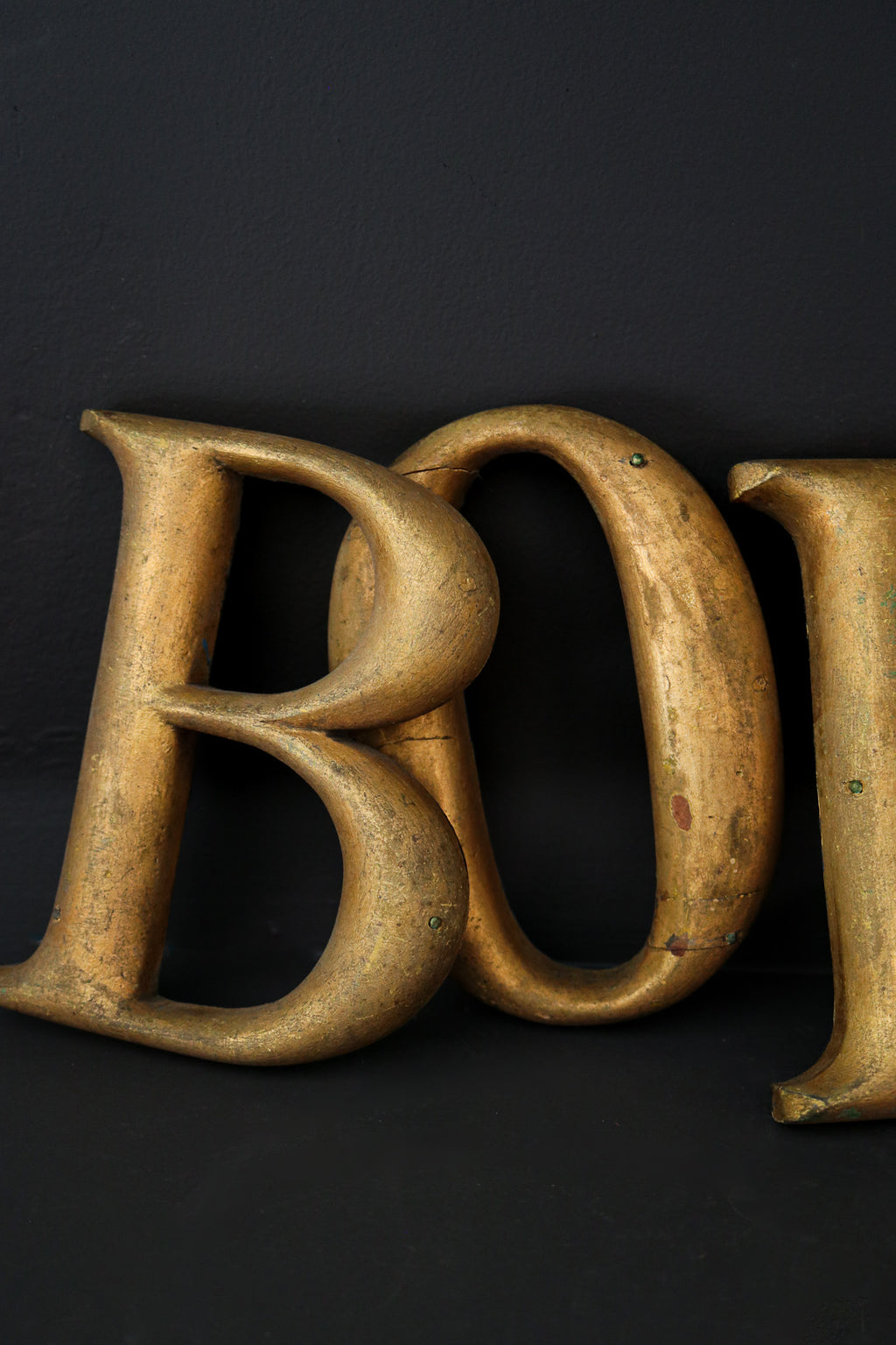 Handmade Antique "BOLD" letters
