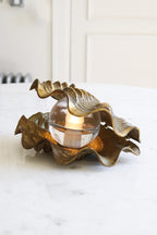 Vintage Brass Clam Shell