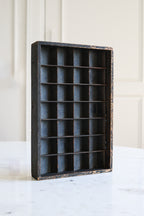 Rustic Wooden Printer's Tray
