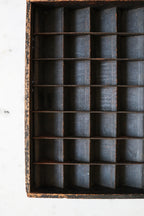 Rustic Wooden Printer's Tray