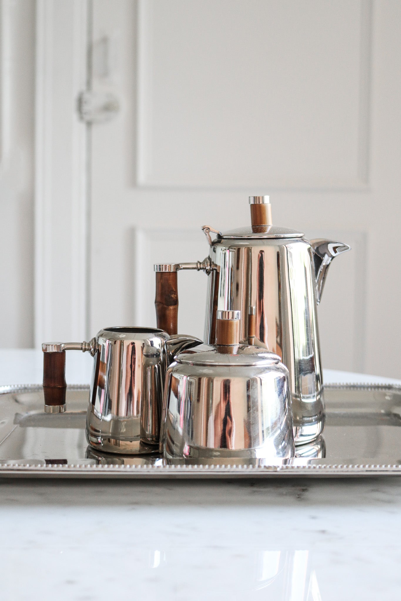 Silver Coffee Service Set