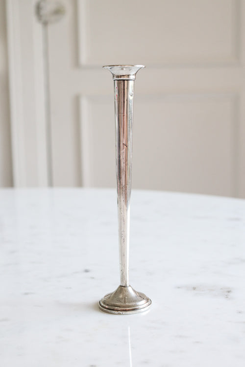 Antique Sterling Silver Bud Vase / Candle holder