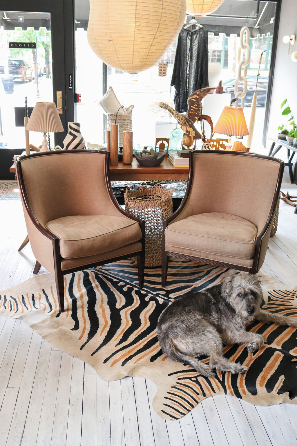 Pair of Astor Lounge Chairs