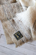 Vintage Royal Scot Mohair & Wool Throw Blanket