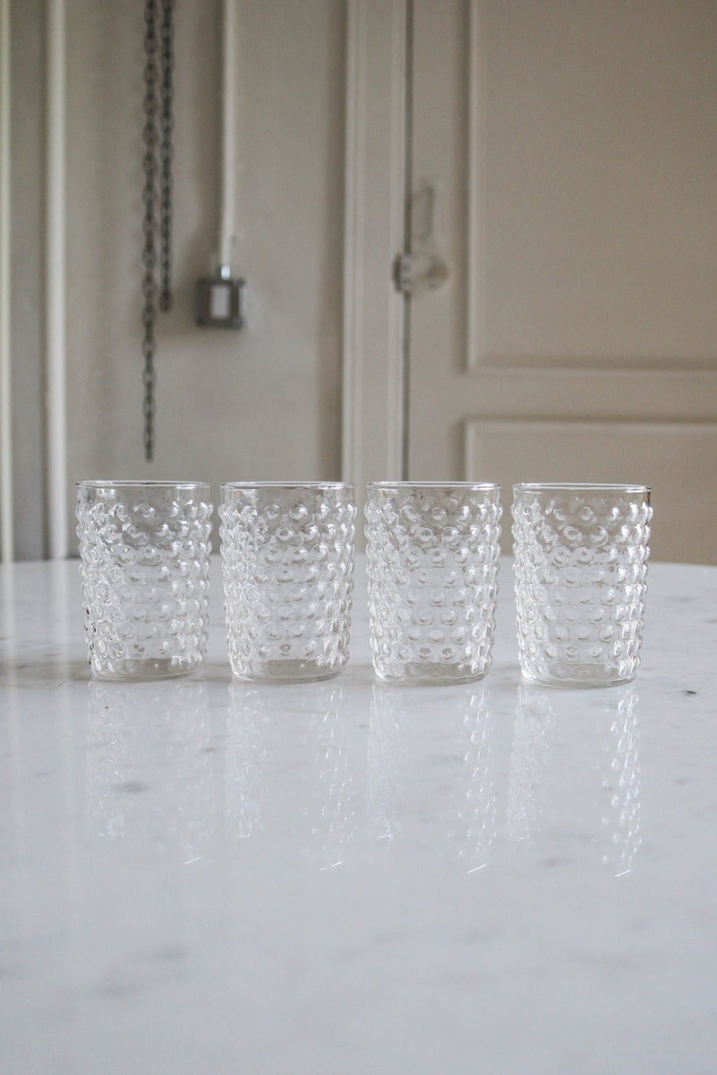 Vintage Pitcher and Glassware Set