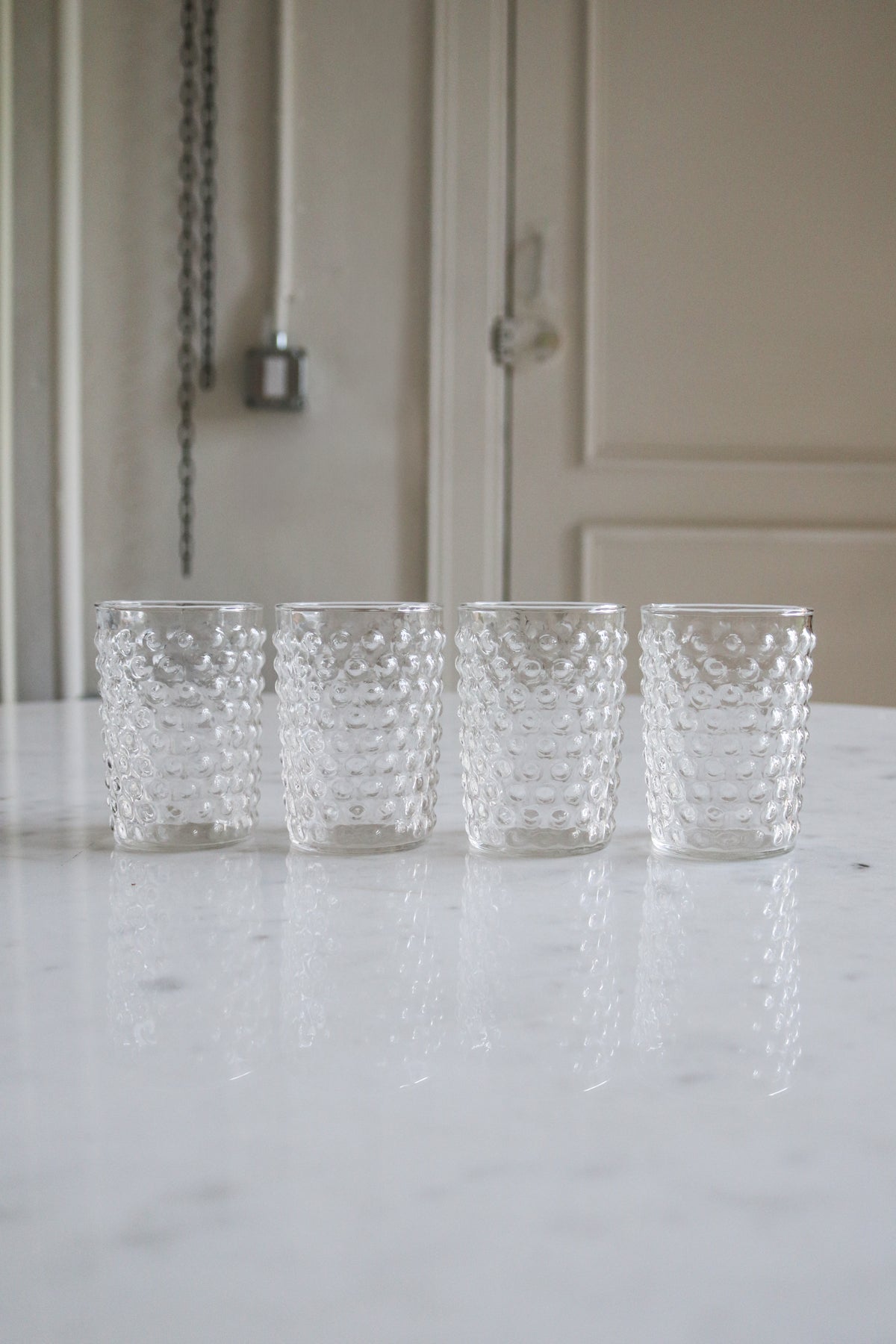 Vintage Pitcher and Glassware Set