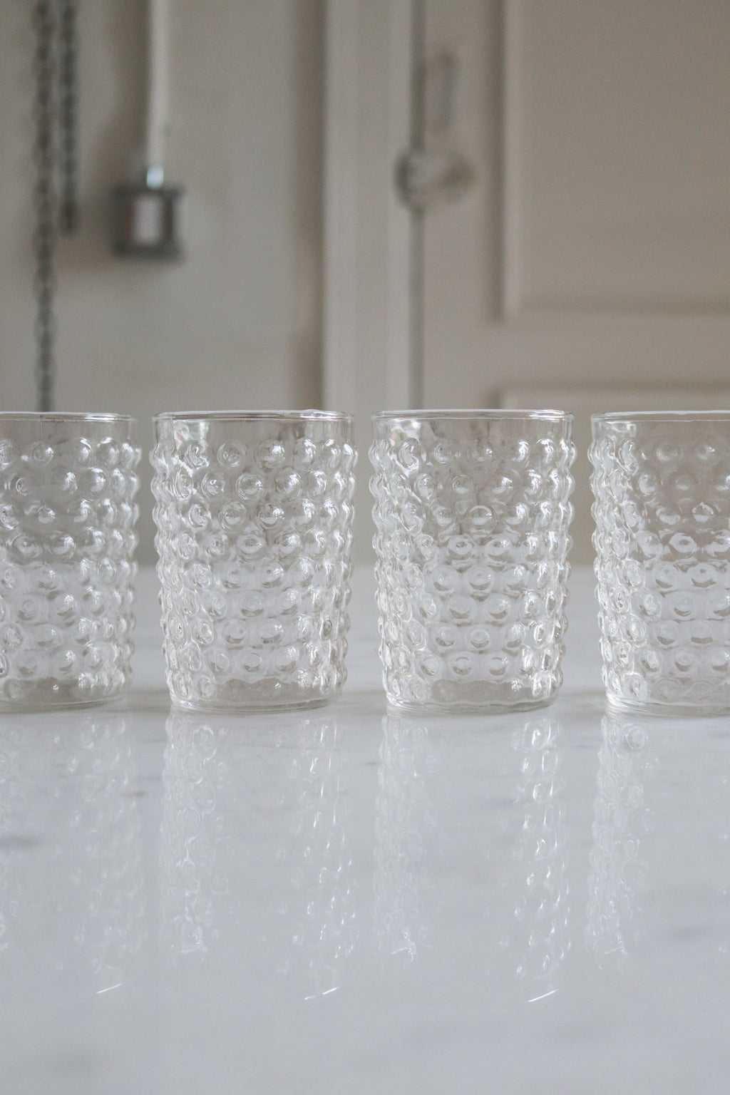 Vintage Pitcher and Glassware Set