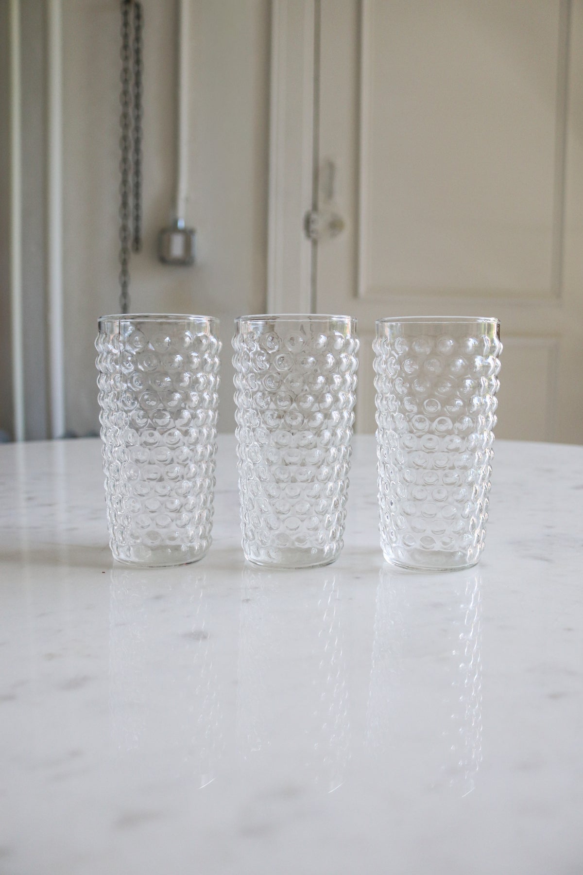 Vintage Pitcher and Glassware Set