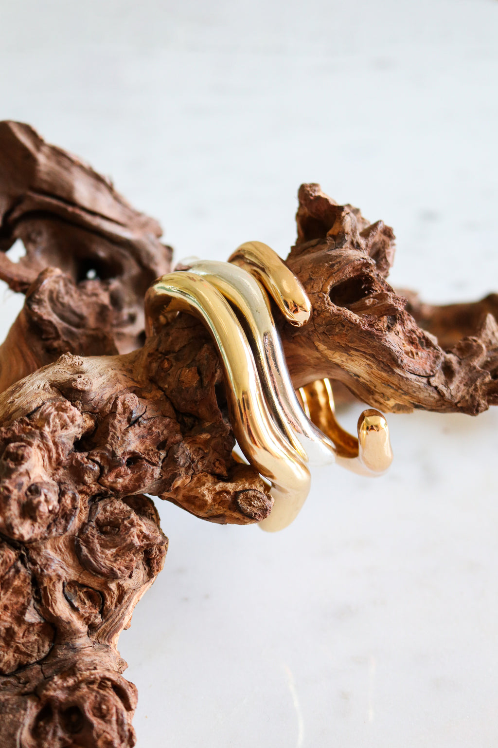 Wavy Trio Bangle Set