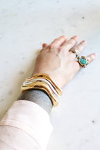 Wavy Trio Bangle Set