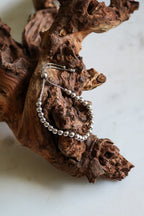 Sterling Silver Adjustable Bead Bracelet