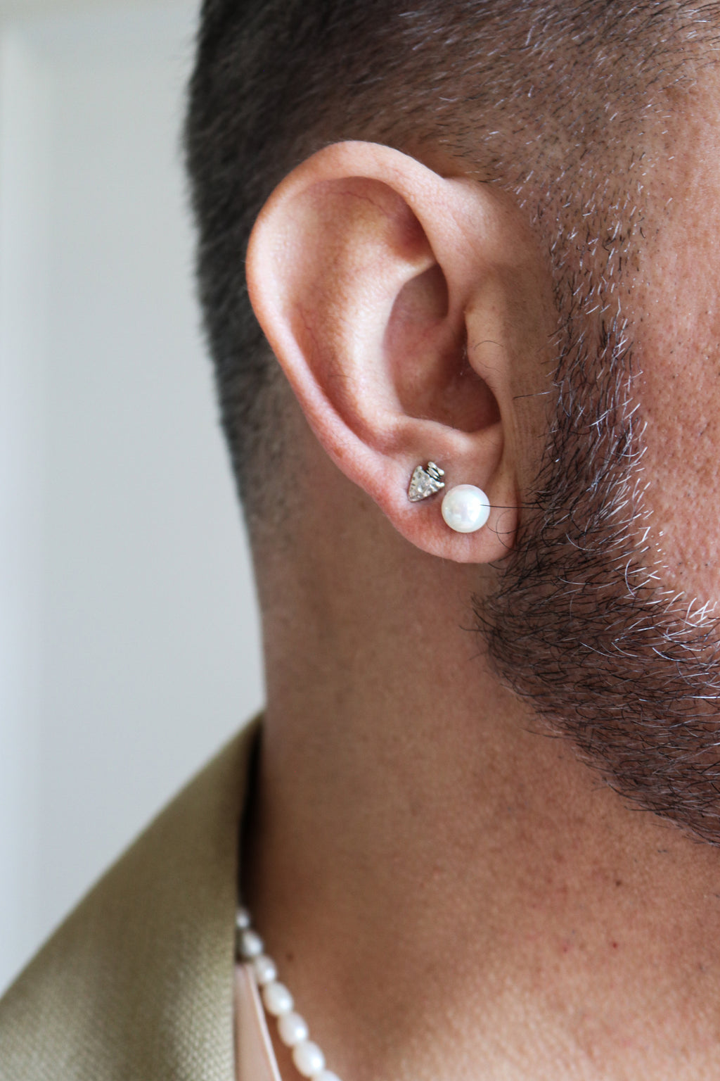 Small Sterling Silver Arrowhead Stud Earrings